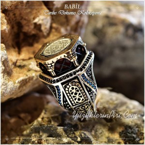 Babil Kulesi Özel Tasarım Gümüş Yüzük