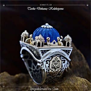 Kubbet-ül Sır Koleksiyonluk  Gümüş Yüzük