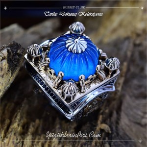 Kubbet-ül Sır Koleksiyonluk  Gümüş Yüzük