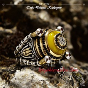 Neyzen Koleksiyonluk  Gümüş Yüzük