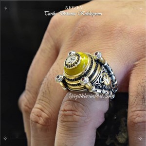 Neyzen Koleksiyonluk  Gümüş Yüzük